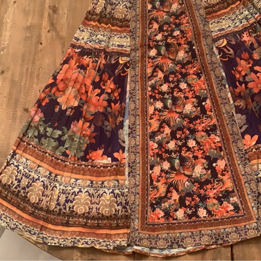 RARE Camilla Phoenix Rise Pleated Women's Skirt Small - Picture 9 of 14